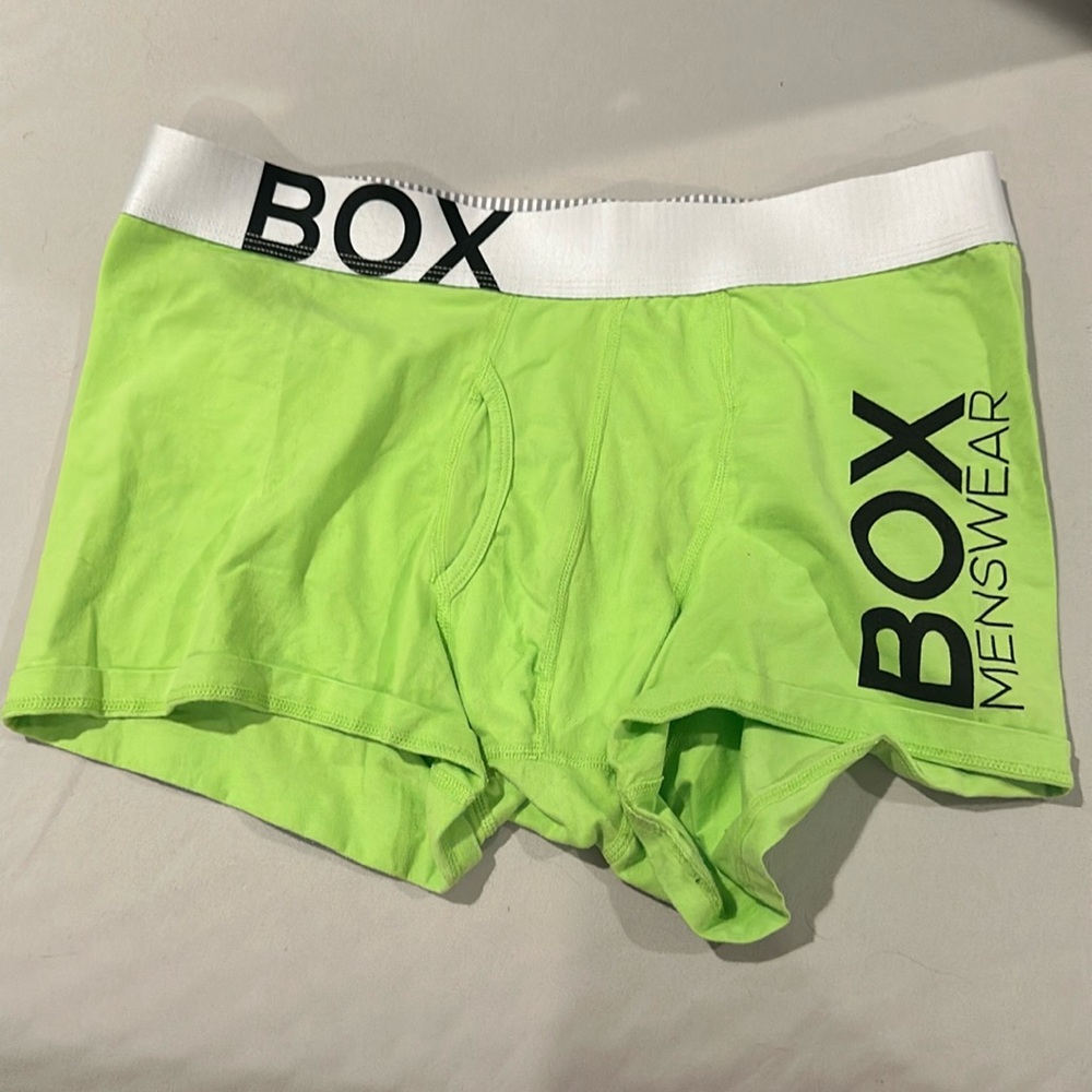 Box menswear boxer briefs medium